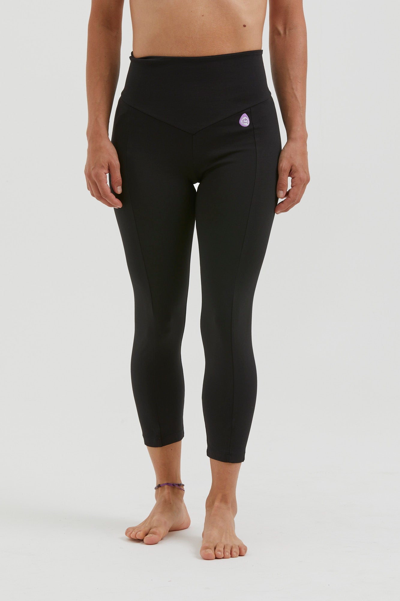 e9-lisa-7-8-leggings-greymelange-slim-fit image 1