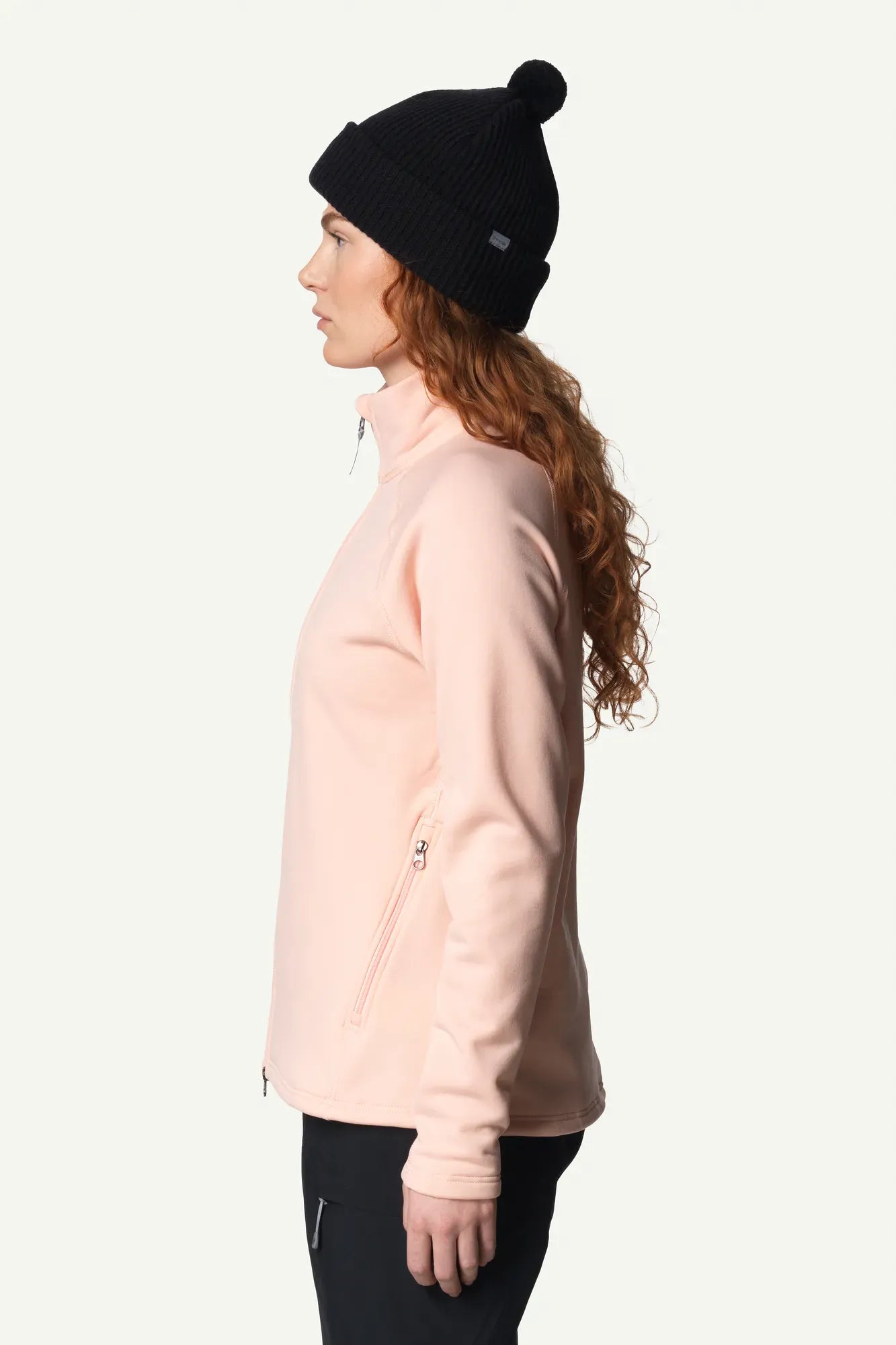 houdini-power-up-jacket-damen-true-black-fleece-leicht image 2