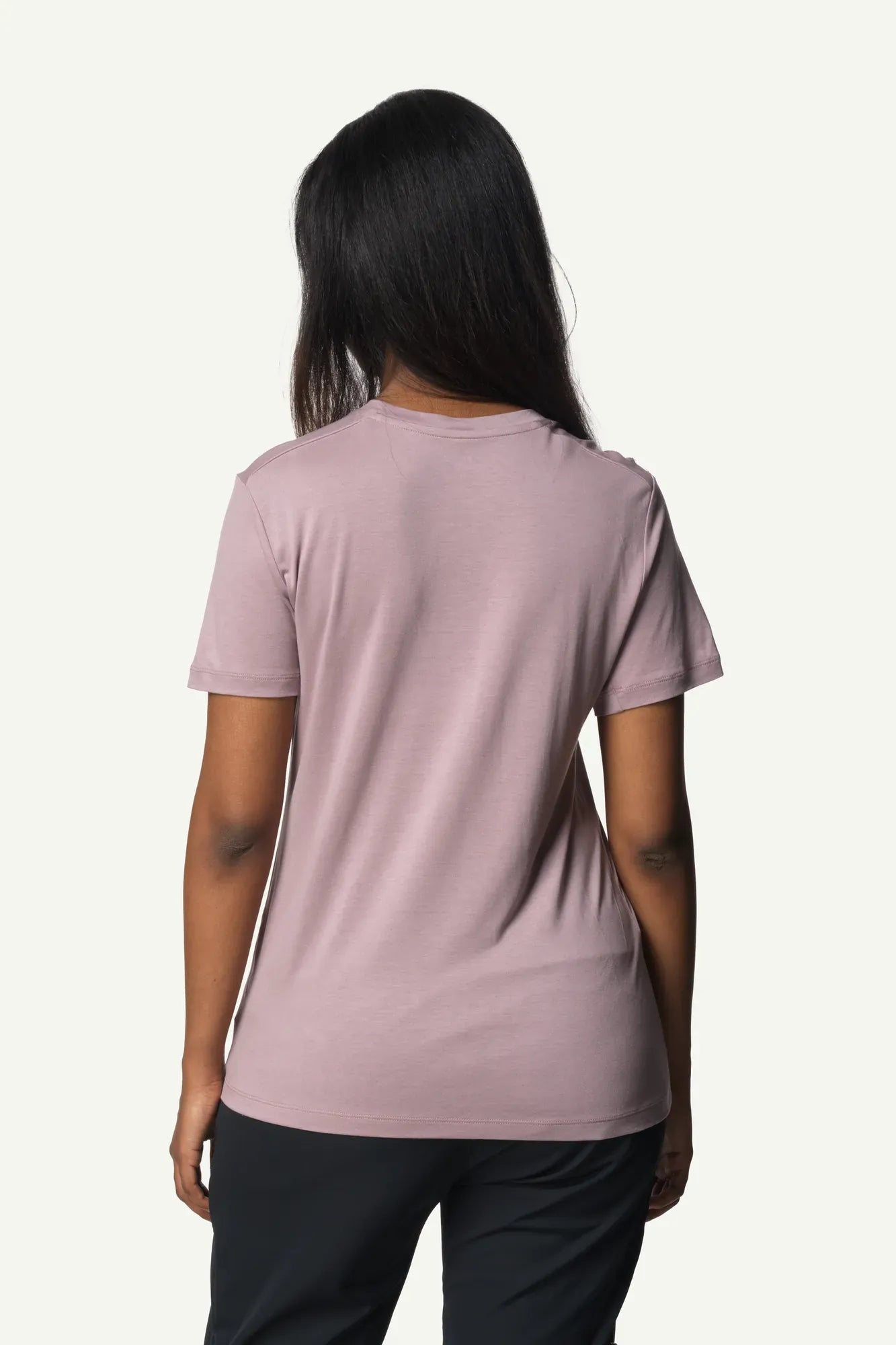 houdini-tree-tee-t-shirt-damen-true-black-tencel image 3