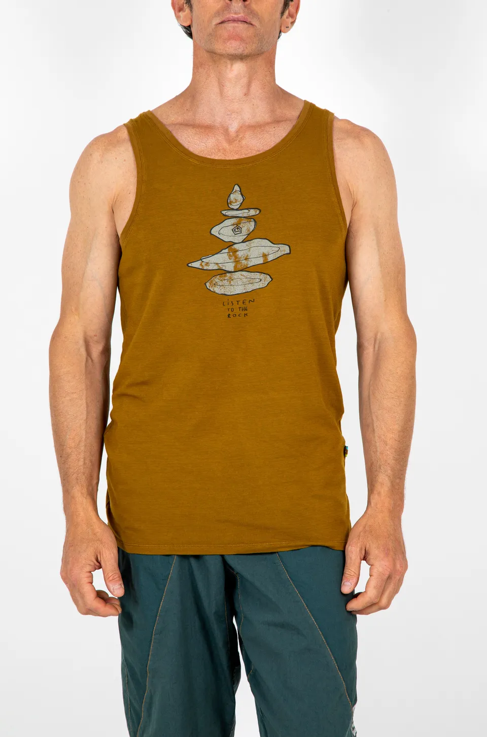 e9-1equi-tank-top-caramel-bambus-slim-fit image 1