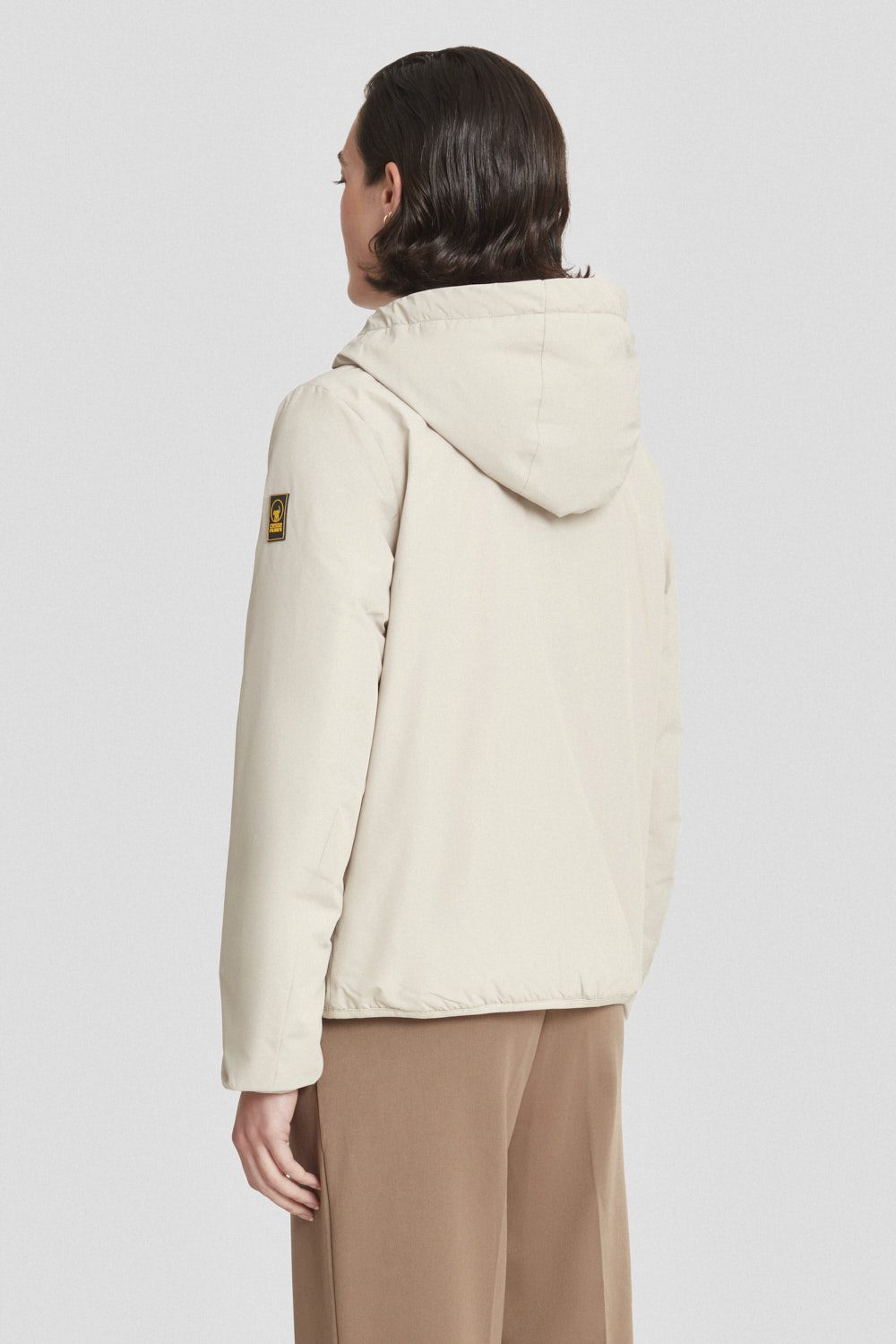 ciesse-outdoor-giacche-invernali-winterjacke-beige-mit-kapuze image 4