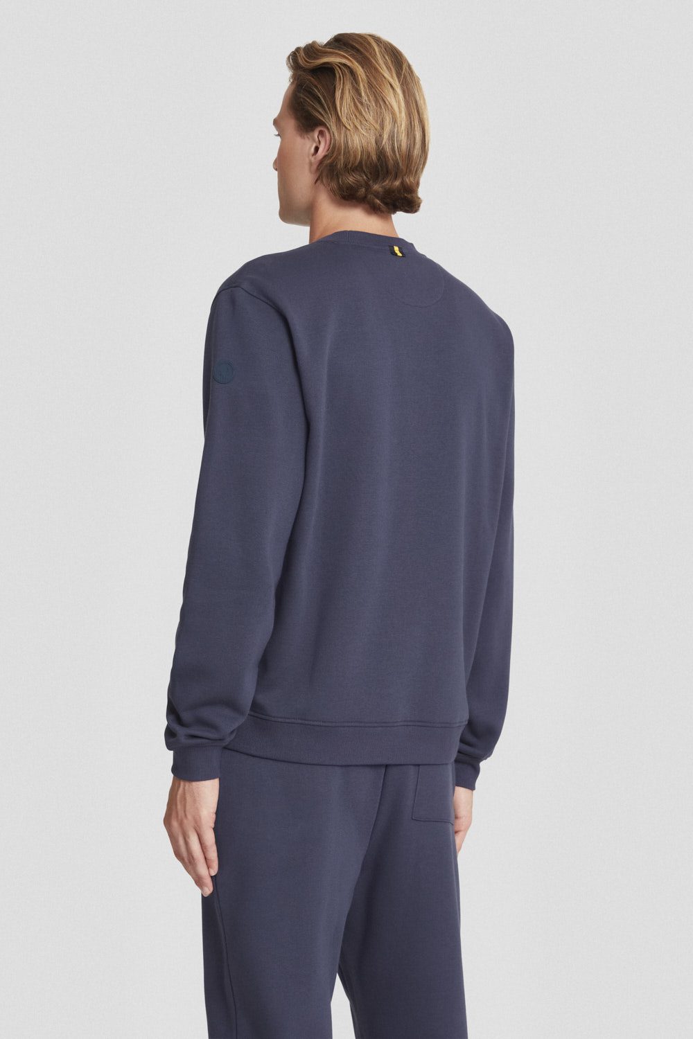 ciesse-felpe-sweatshirt-rundhals-blau-baumwolle image 4