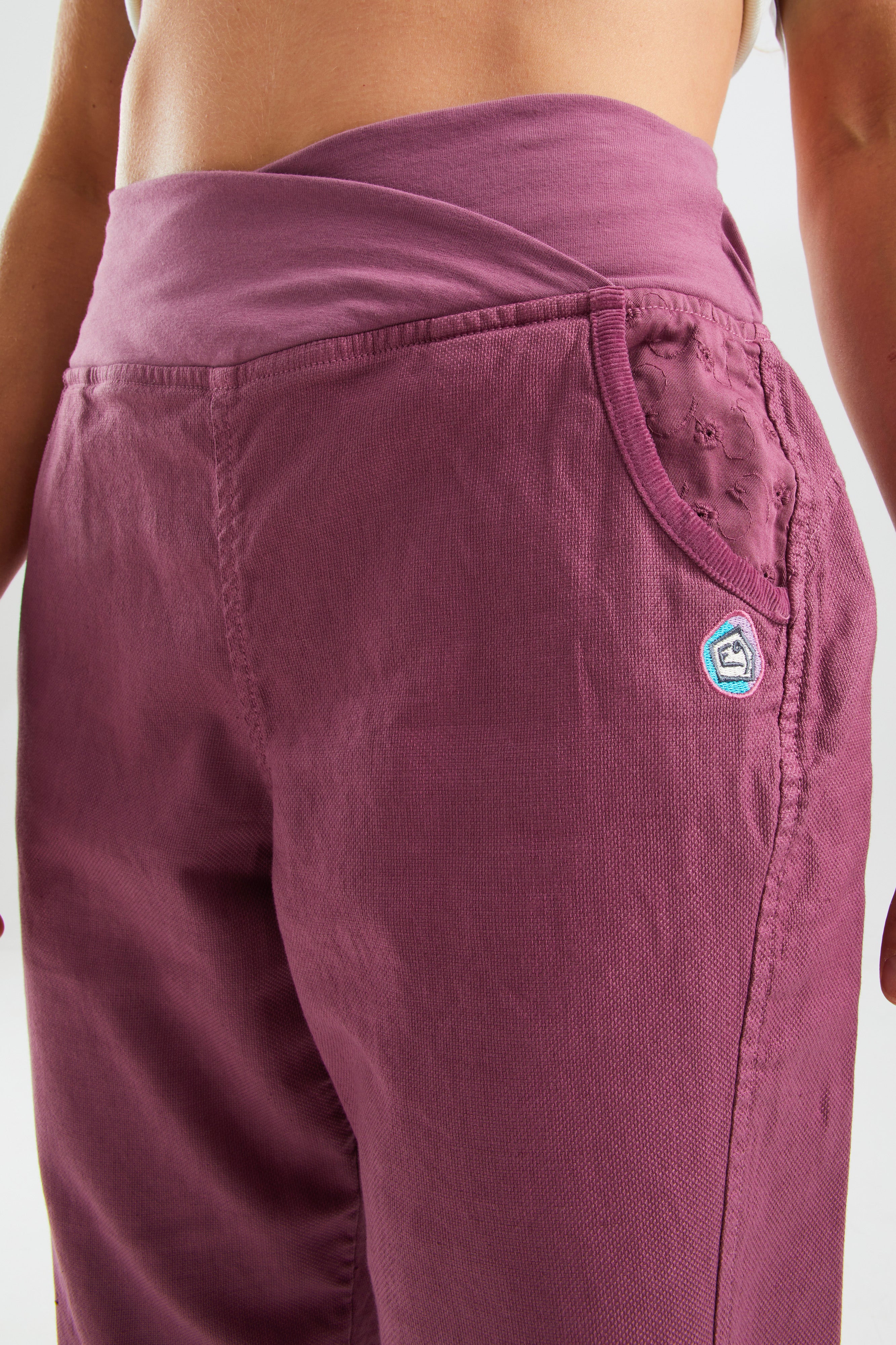 e9-indi-kletterhose-damen-agave-leinen-slim-fit image 4