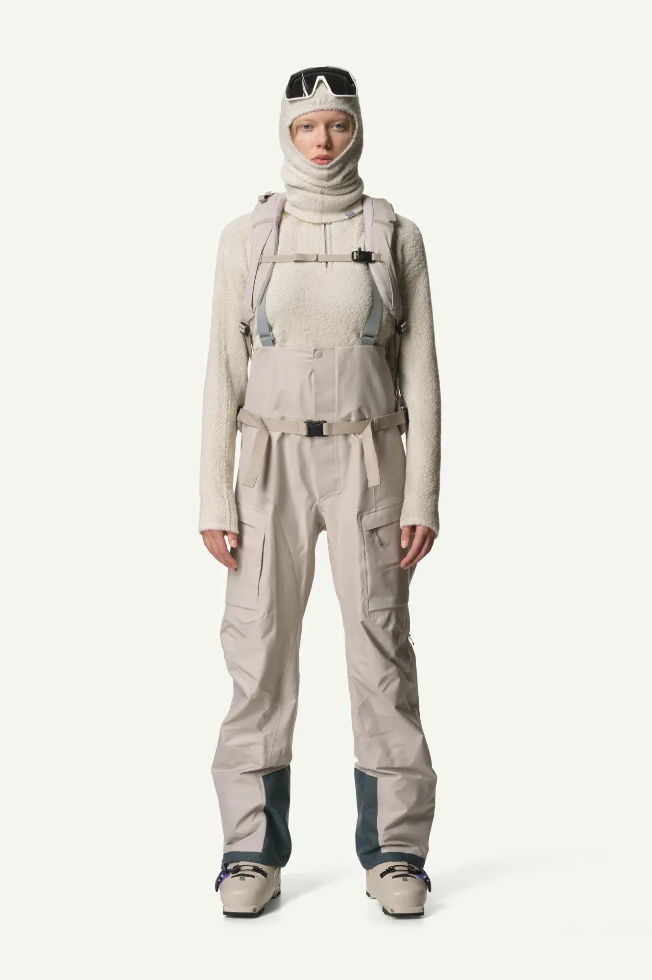 houdini-lykan-half-zip-fleece-damen-foggy-mountain image 4