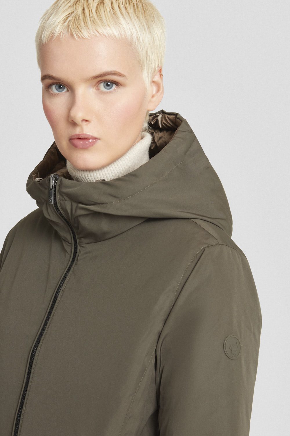 ciesse-outdoor-piumino-daunenjacke-kurz-oliv-wendbar-800-fill image 3