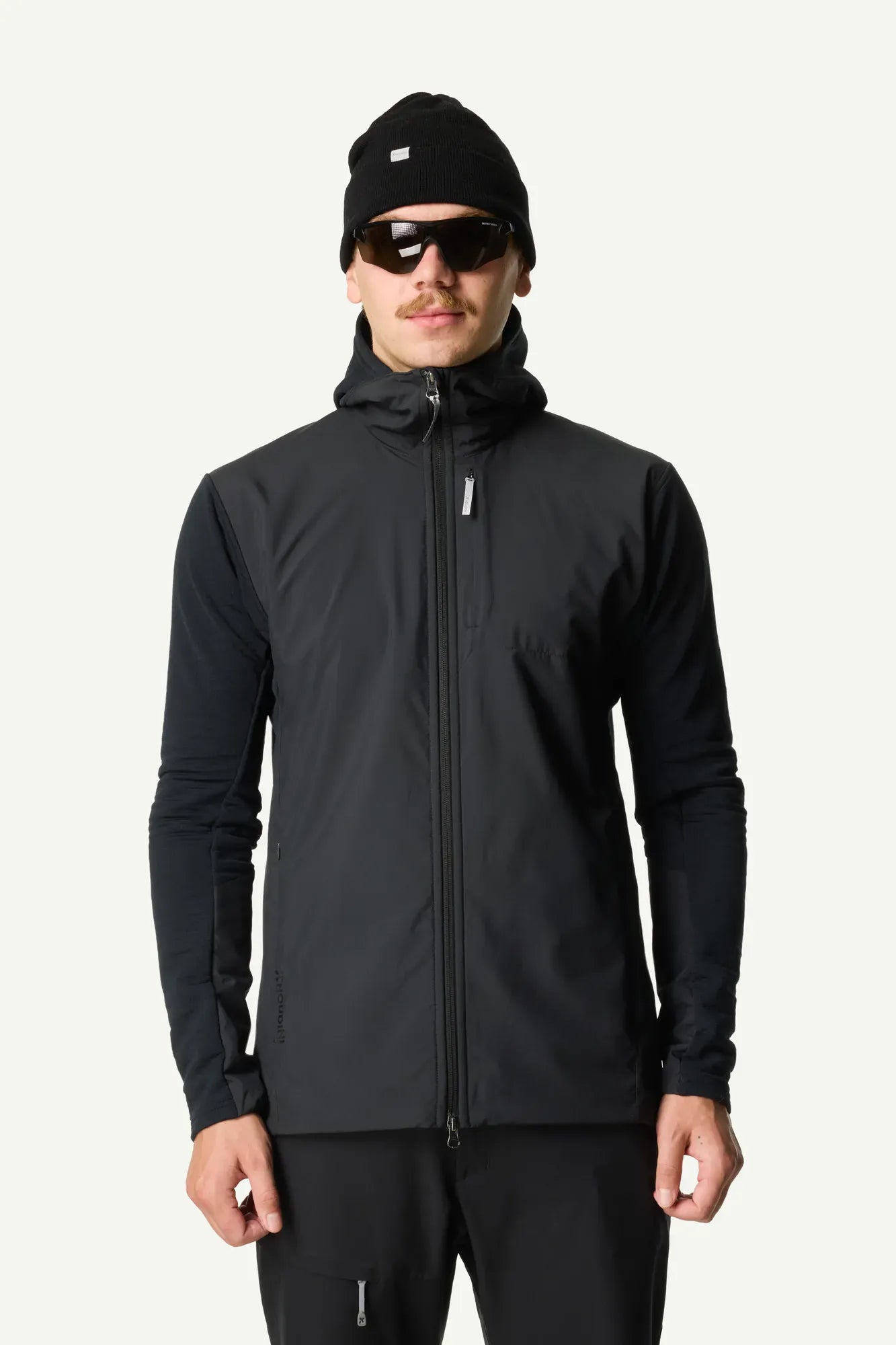 houdini-moonwalk-m-s-houdi-ii-fleece-hoodie-herren-true-black-hybrid image 2