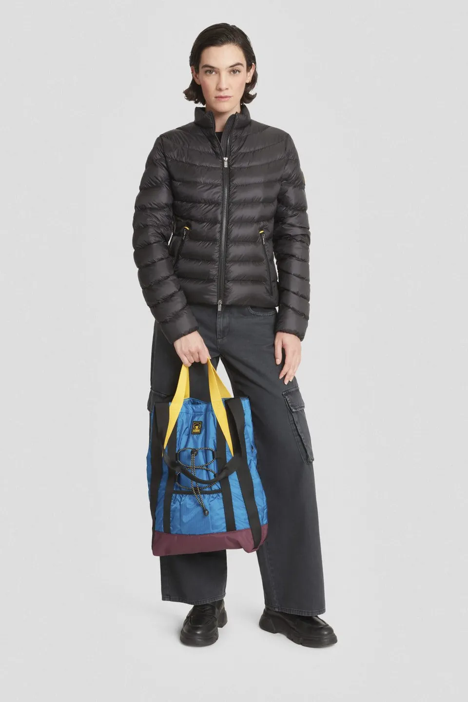 ciesse-outdoor-daunenjacke-schwarz-leicht-ohne-kapuze-800fp image 1