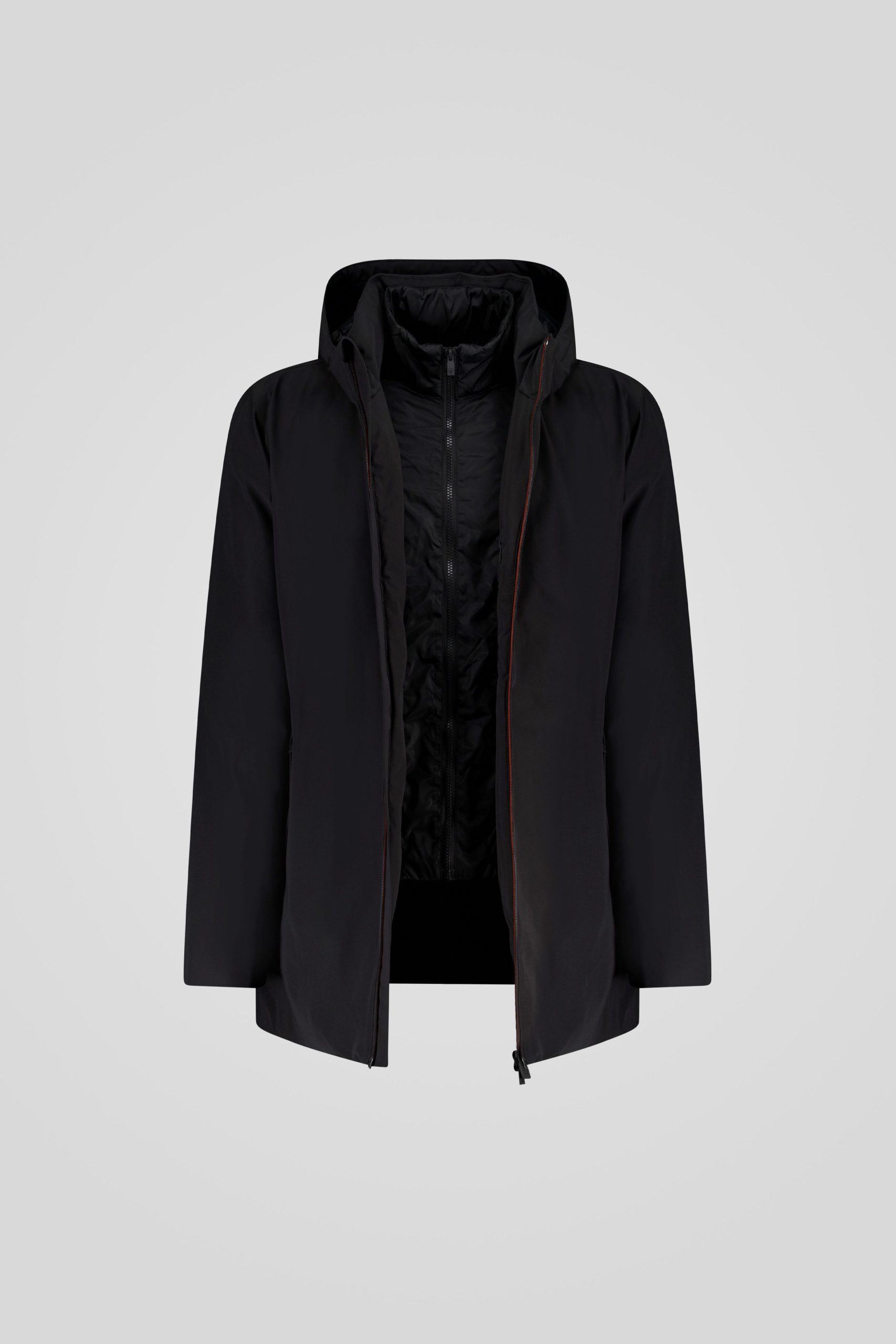 ciesse-outdoor-softshelljacke-schwarz-gef-ttert-5k-kapuze image 5