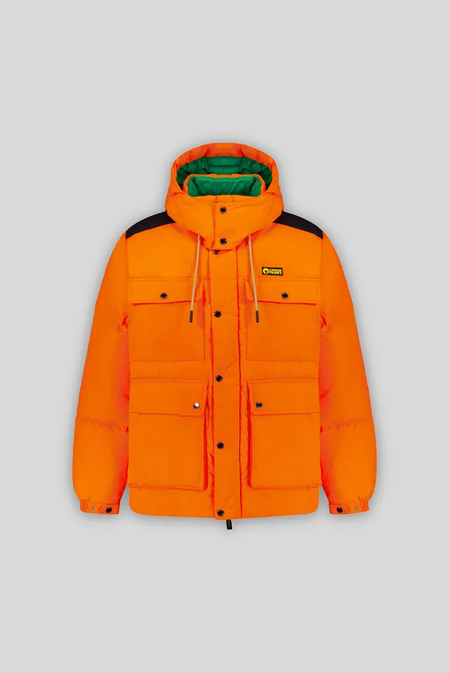 ciesse-outdoor-alaska-daunenjacke-orange-unisex-recycelt image 1