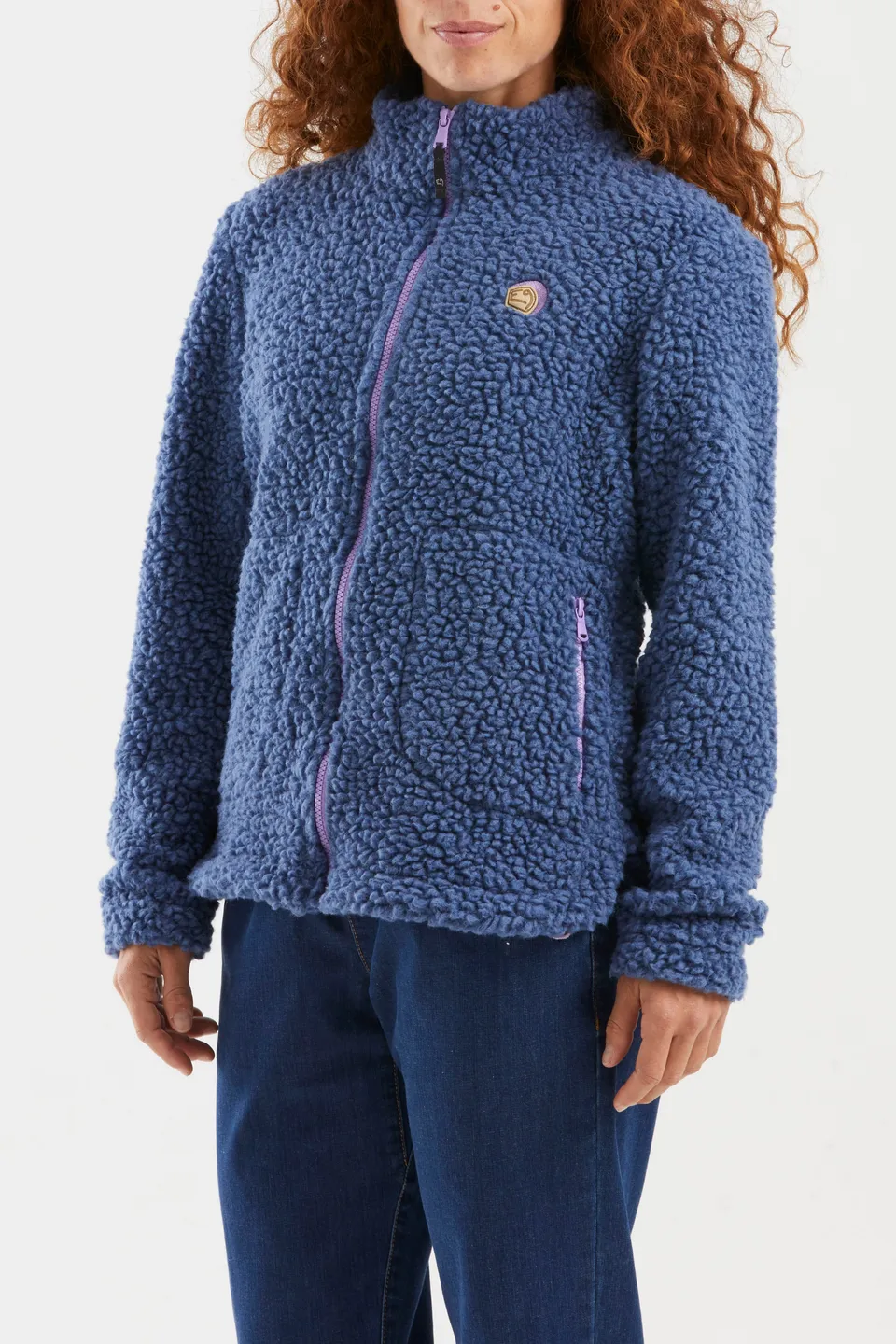e9-puf2-3-fleecejacke-dust-1067-regular-fit image 1