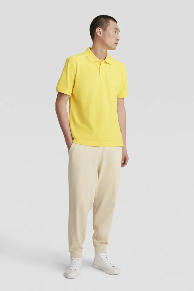 ciesse-outdoor-polo-gelb-baumwolle-jersey-stretch-herren image 1
