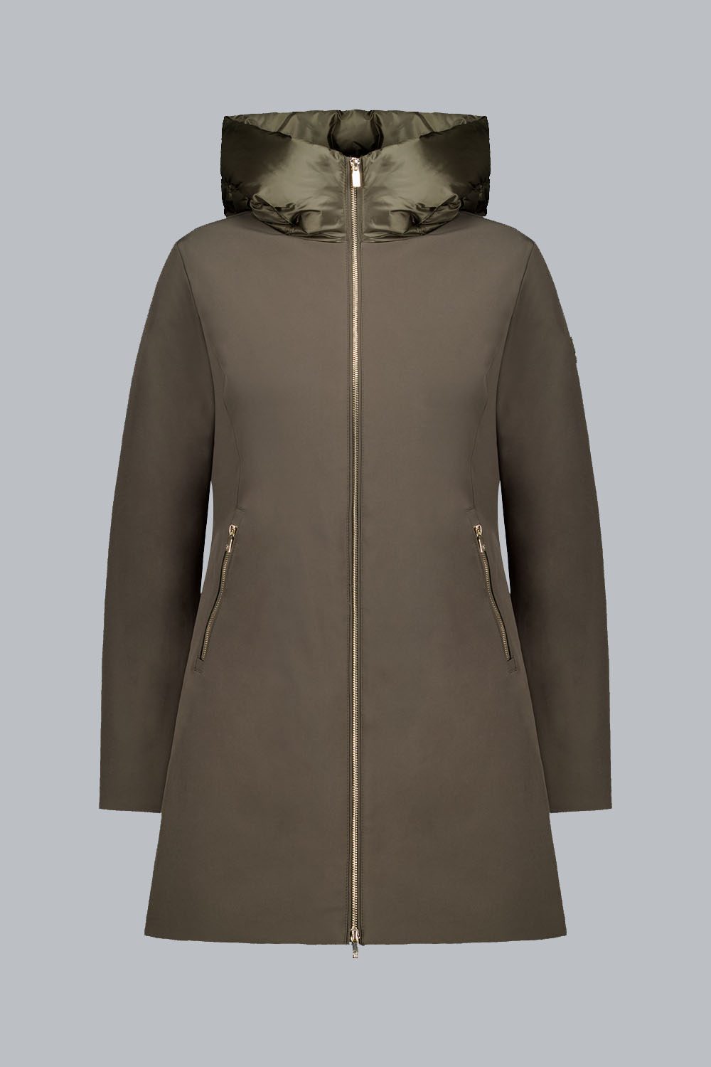 ciesse-mire-2-2-jacke-gr-n-softshelljacke-kapuze-lang image 1