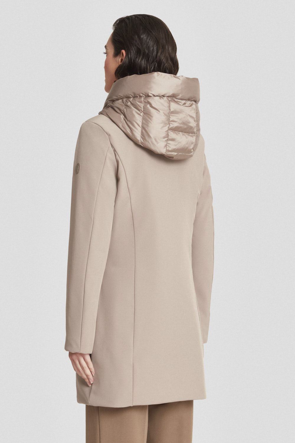 ciesse-giacche-invernali-winterjacke-beige-daunen-80-20 image 3