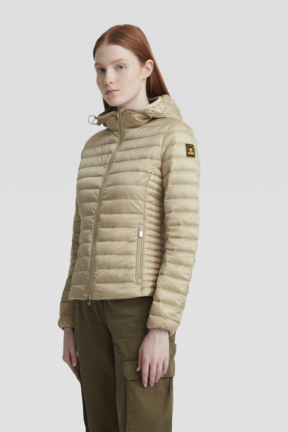 ciesse-outdoor-daunenjacke-beige-kapuze-800-fill image 2