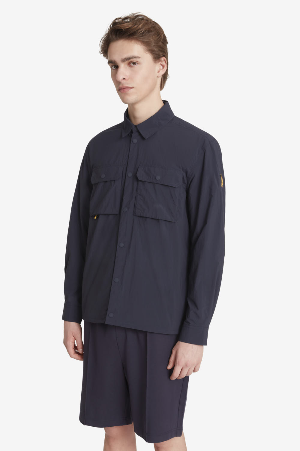 ciesse-outdoor-helzan-hemdjacke-dunkelblau-herren-nylon image 2