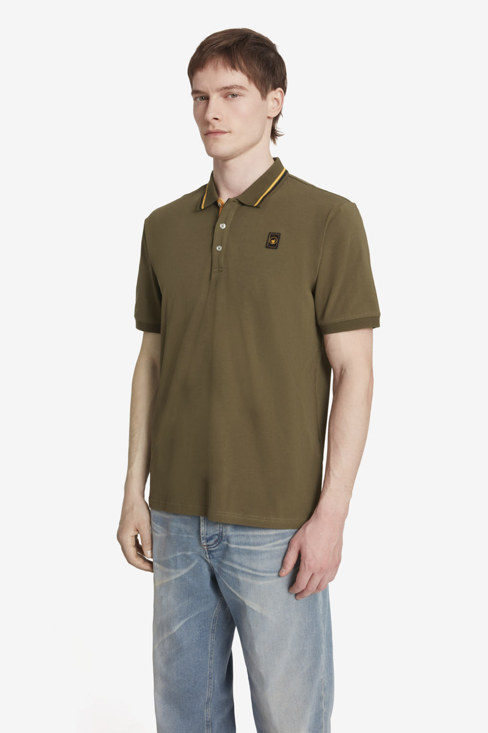 ciesse-outdoor-saxon-4-0-polohemd-gr-n-baumwolle-herren image 1