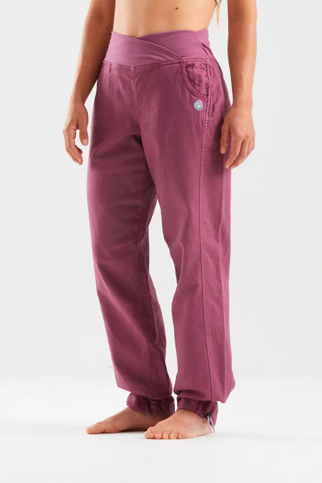 e9-indi-kletterhose-damen-agave-leinen-slim-fit image 1