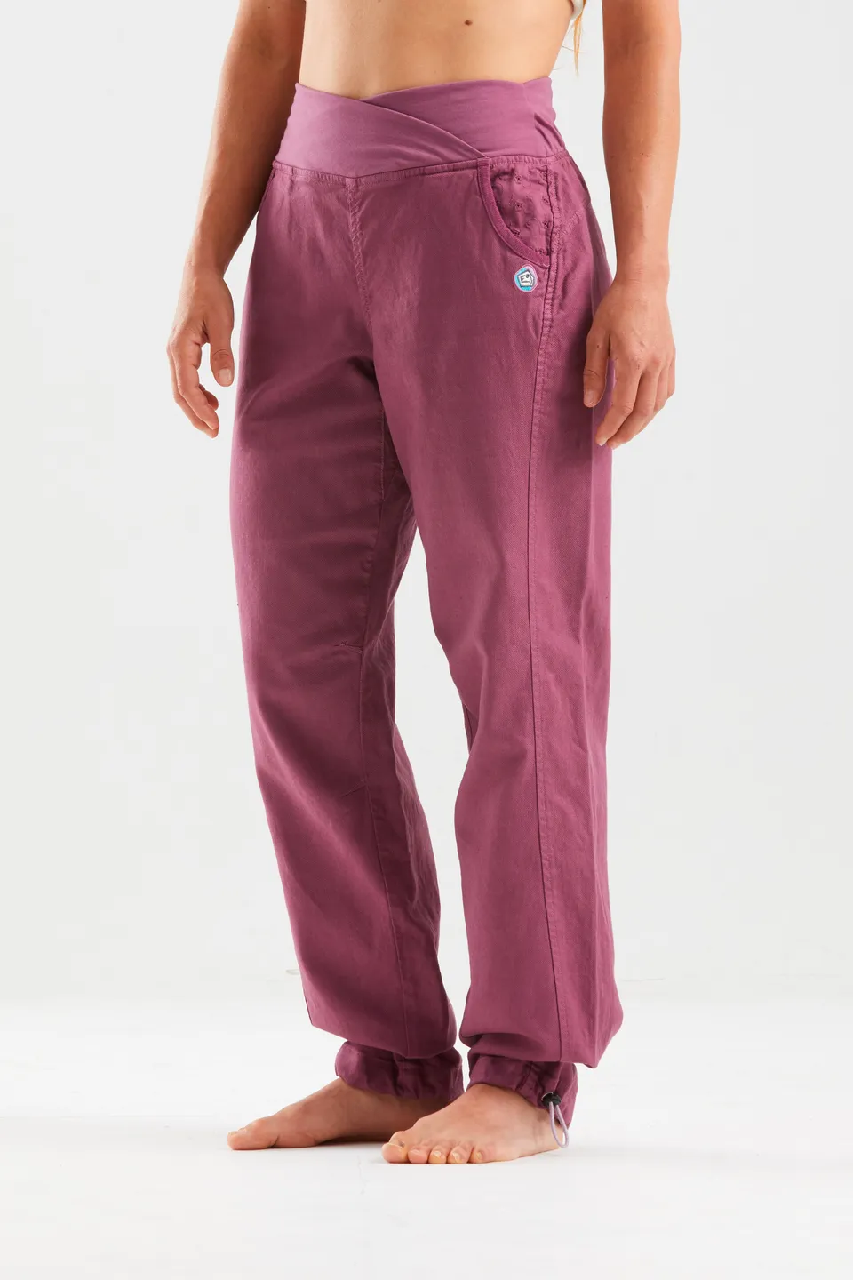 e9-indi-kletterhose-damen-agave-leinen-slim-fit image 1
