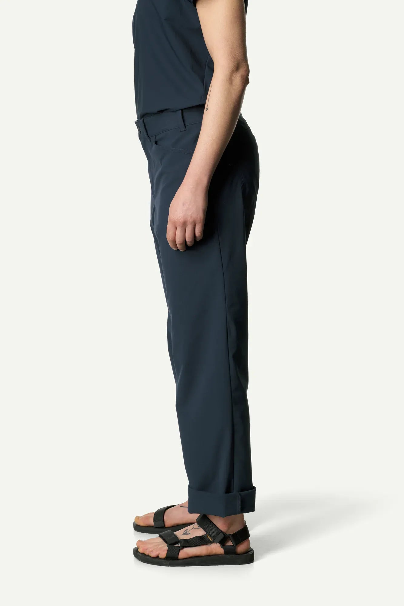 houdini-dock-pants-outdoorhose-damen-true-black-stretch image 5