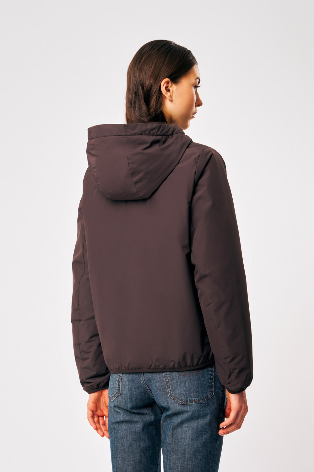 ciesse-outdoor-sofy-winterjacke-braun-damen-kapuze image 4