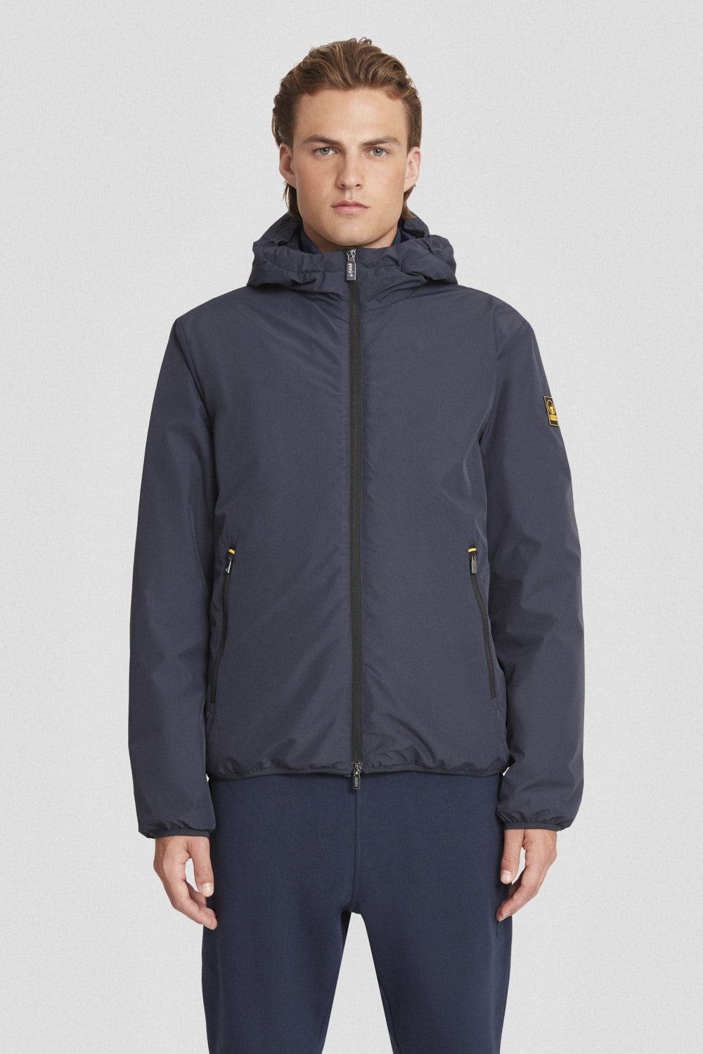 ciesse-giacche-invernali-winterjacke-blau-mit-kapuze image 2