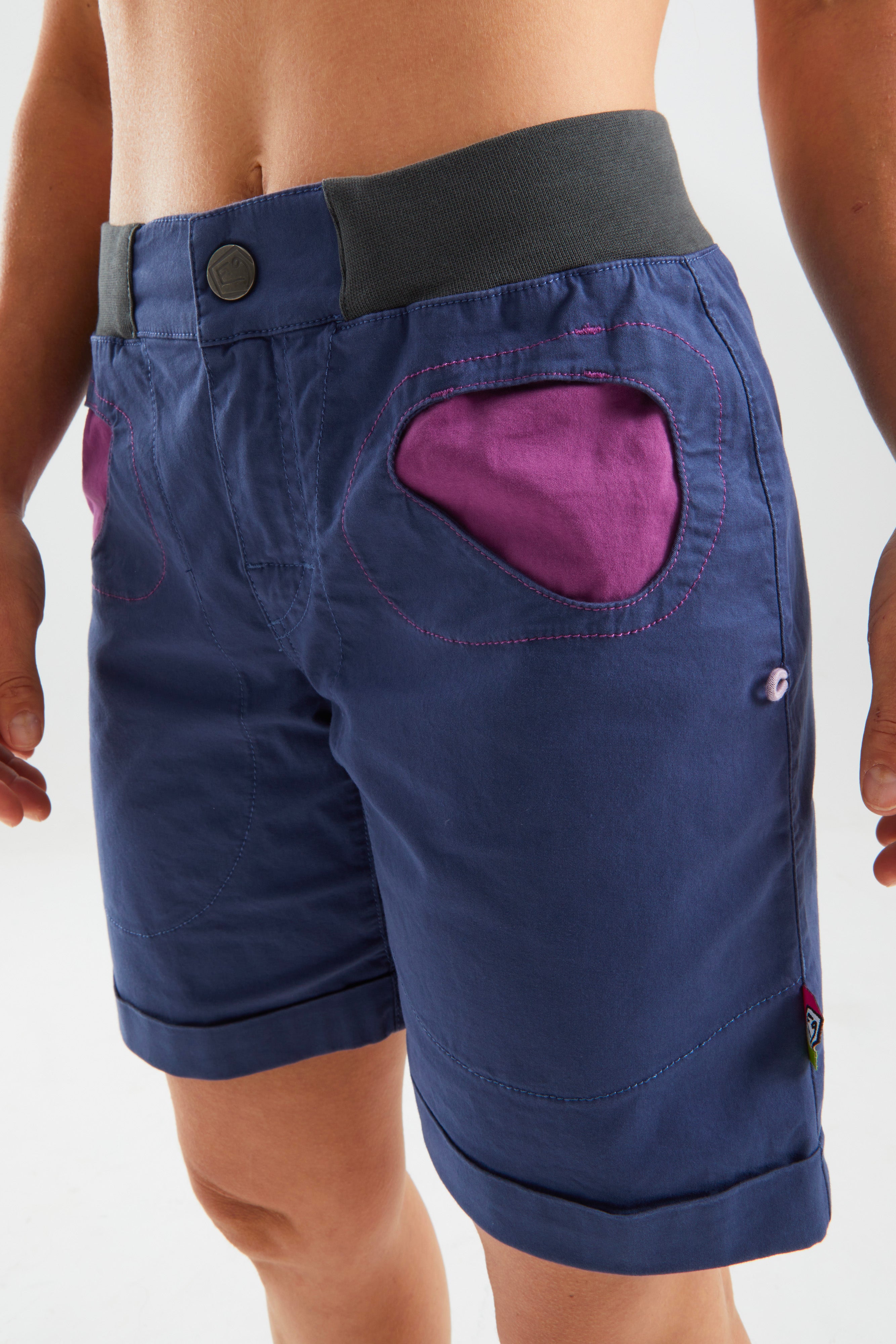 e9-onda-short-klettershorts-slate-bio-baumwolle-stretch image 4