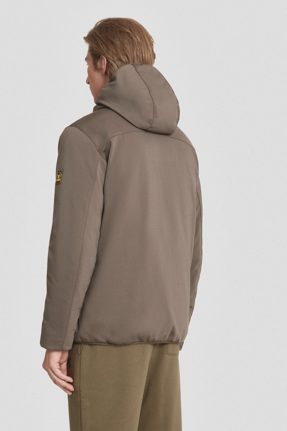 ciesse-outdoor-softshelljacke-braun-kurz-mit-kapuze image 4