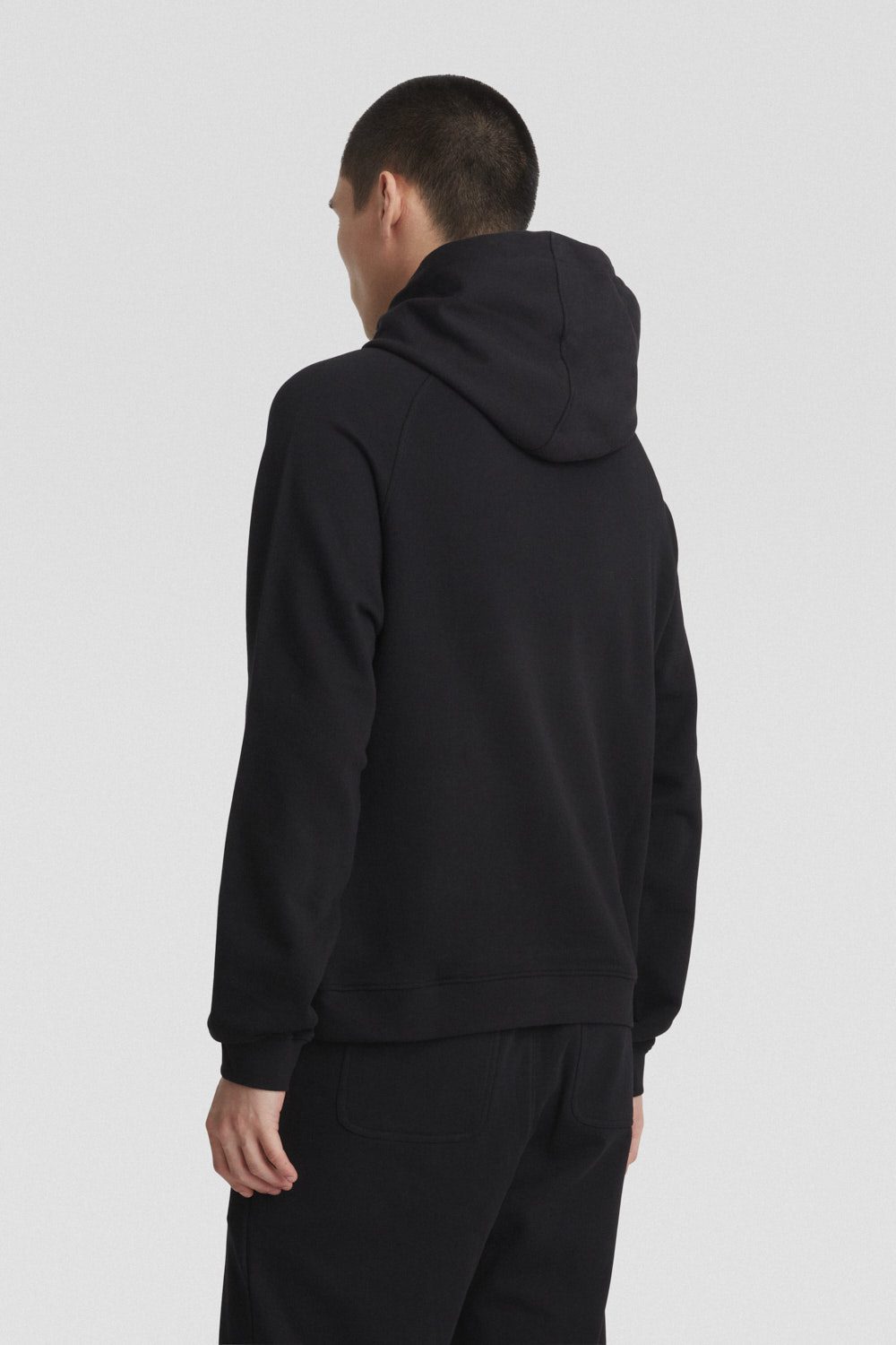 ciesse-outdoor-felpa-hoodie-schwarz-baumwolle-kapuze image 4