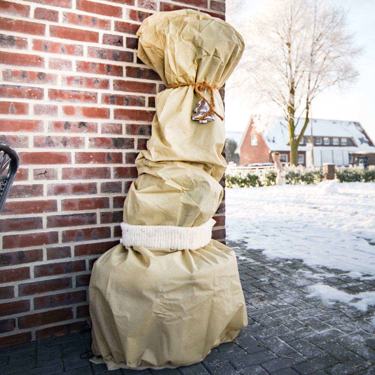 afp-winter-vlieshaube-strong-beige-120x180-cm-100g-reissverschluss image 3