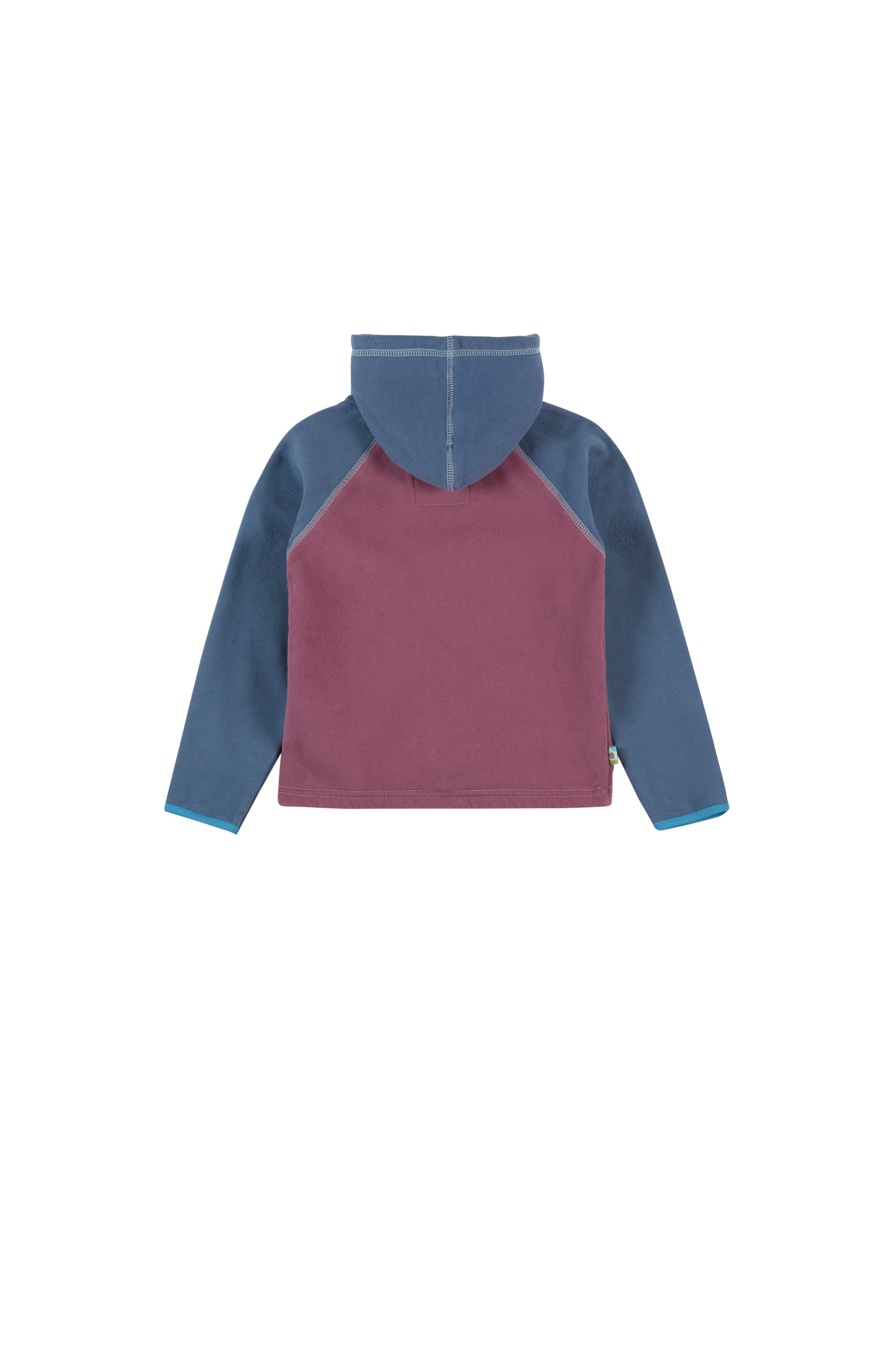 e9-pingu-babyanzug-cerulean-curry-bio-baumwolle-fleece image 6