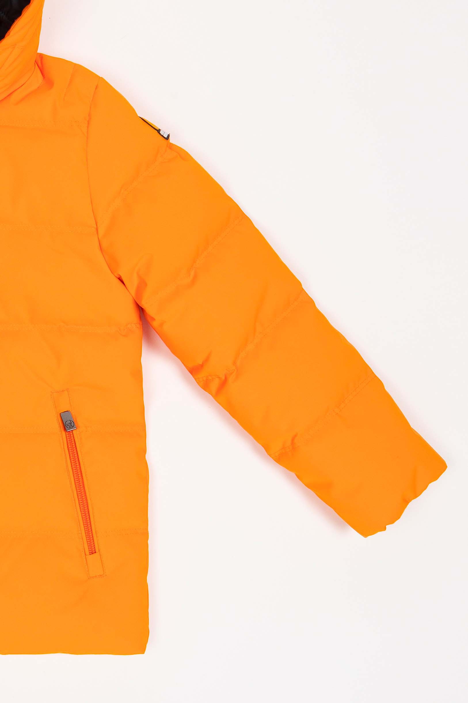 ciesse-piumini-cooper-boy-daunenjacke-orange-mit-kapuze image 6