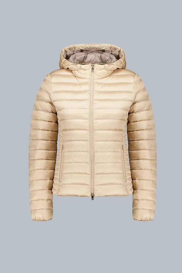 ciesse-aghata-daunenjacke-grau-100g-mit-kapuze image 1