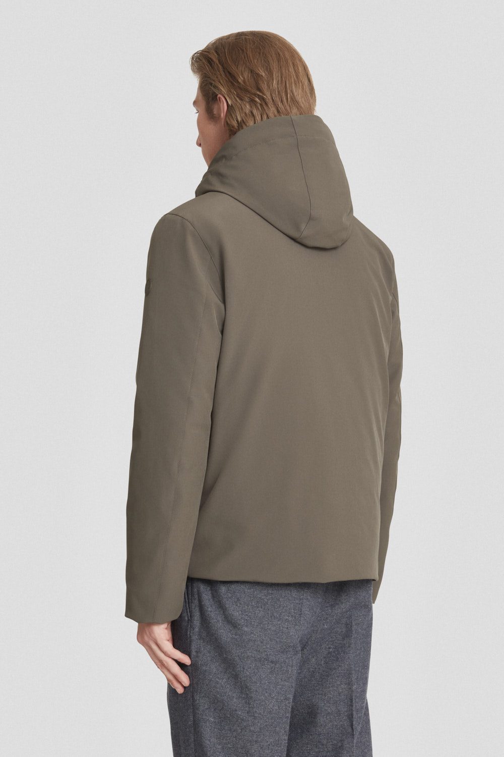 ciesse-outdoor-softshelljacke-oliv-kurz-10k-kapuze image 4