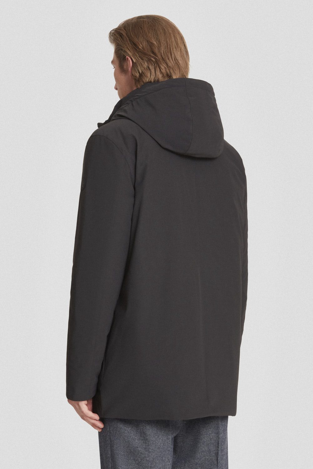 ciesse-outdoor-softshelljacke-schwarz-gef-ttert-5k-kapuze image 4