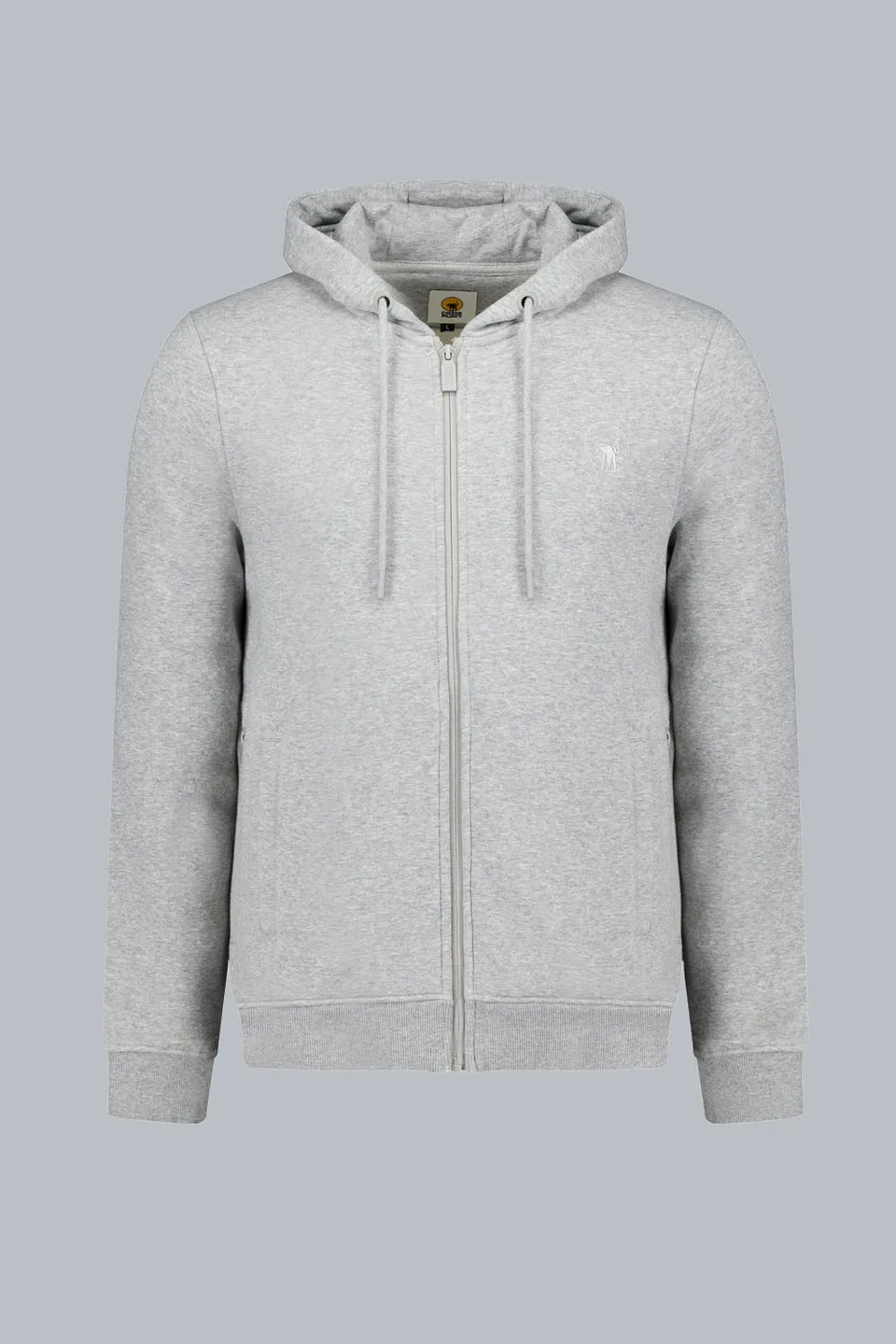 ciesse-outdoor-hazy-2-0-hoodie-grau-full-zip-mit-kapuze image 1