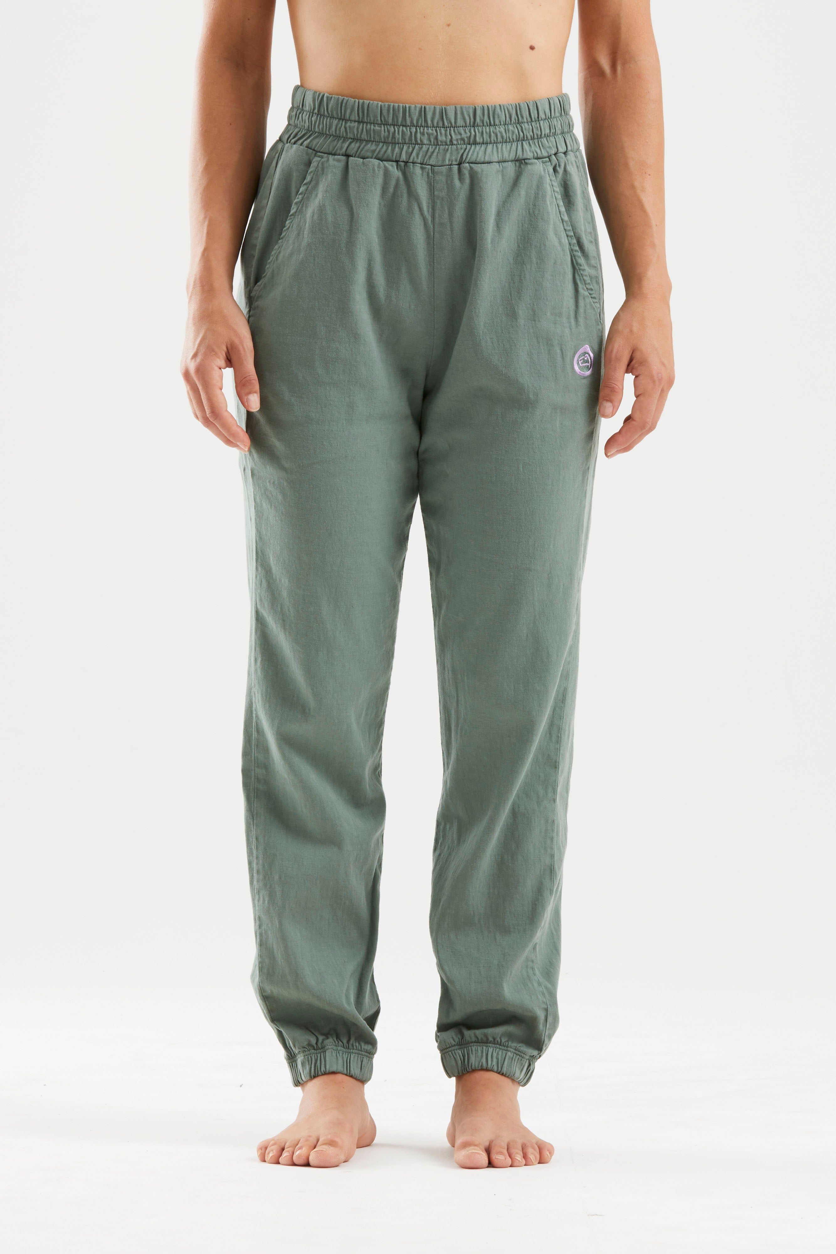 e9-jinny-li-hose-blackboard-lyocell-slim-fit image 1