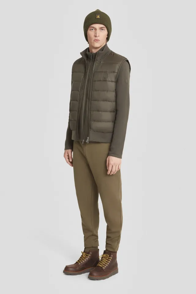 ciesse-gilet-steppweste-gr-n-gef-ttert-strick image 1