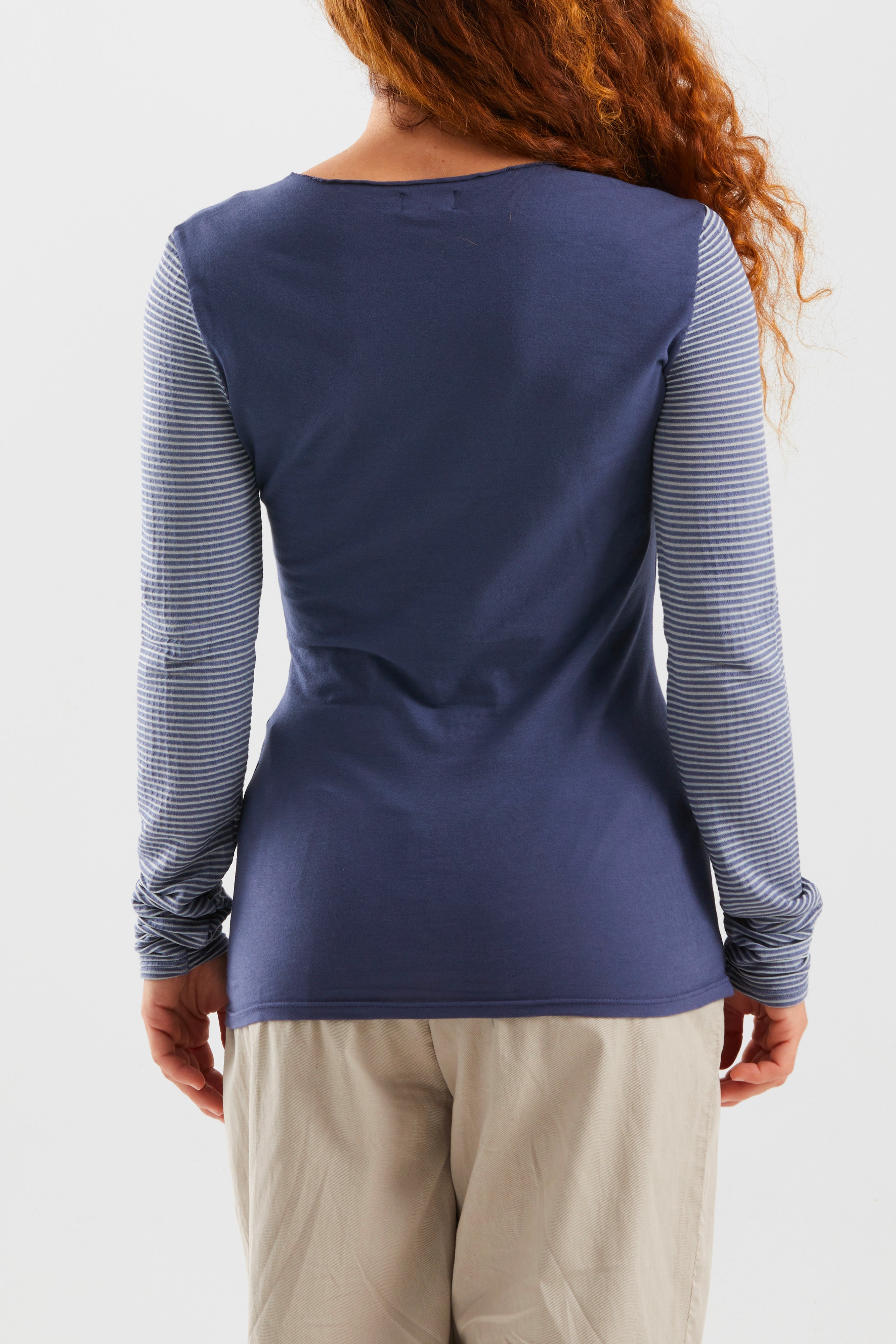e9-iride-langarmshirt-blackboard-regular-fit image 3