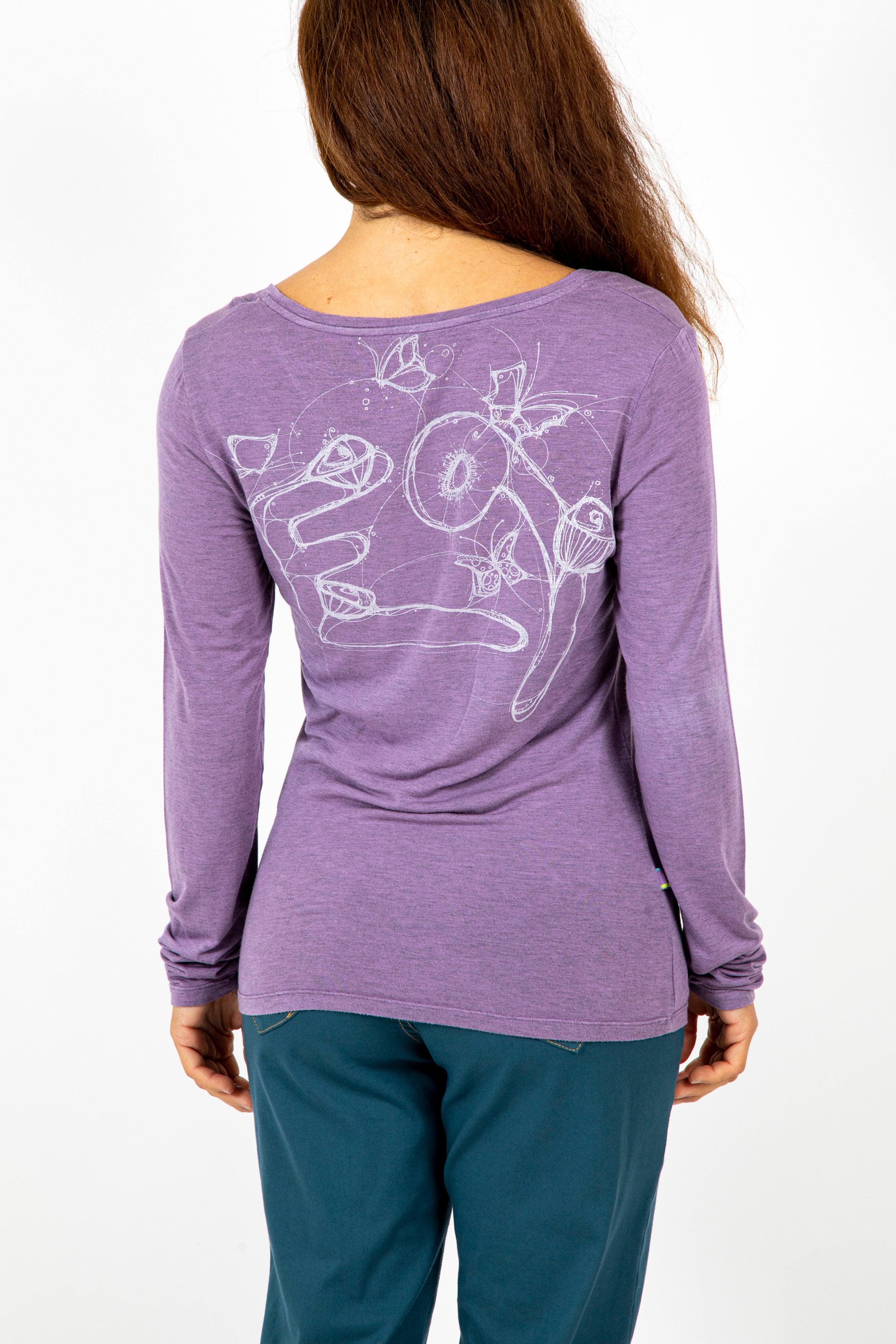 e9-mirta-langarmshirt-wisteria-modal-damen-slim image 2