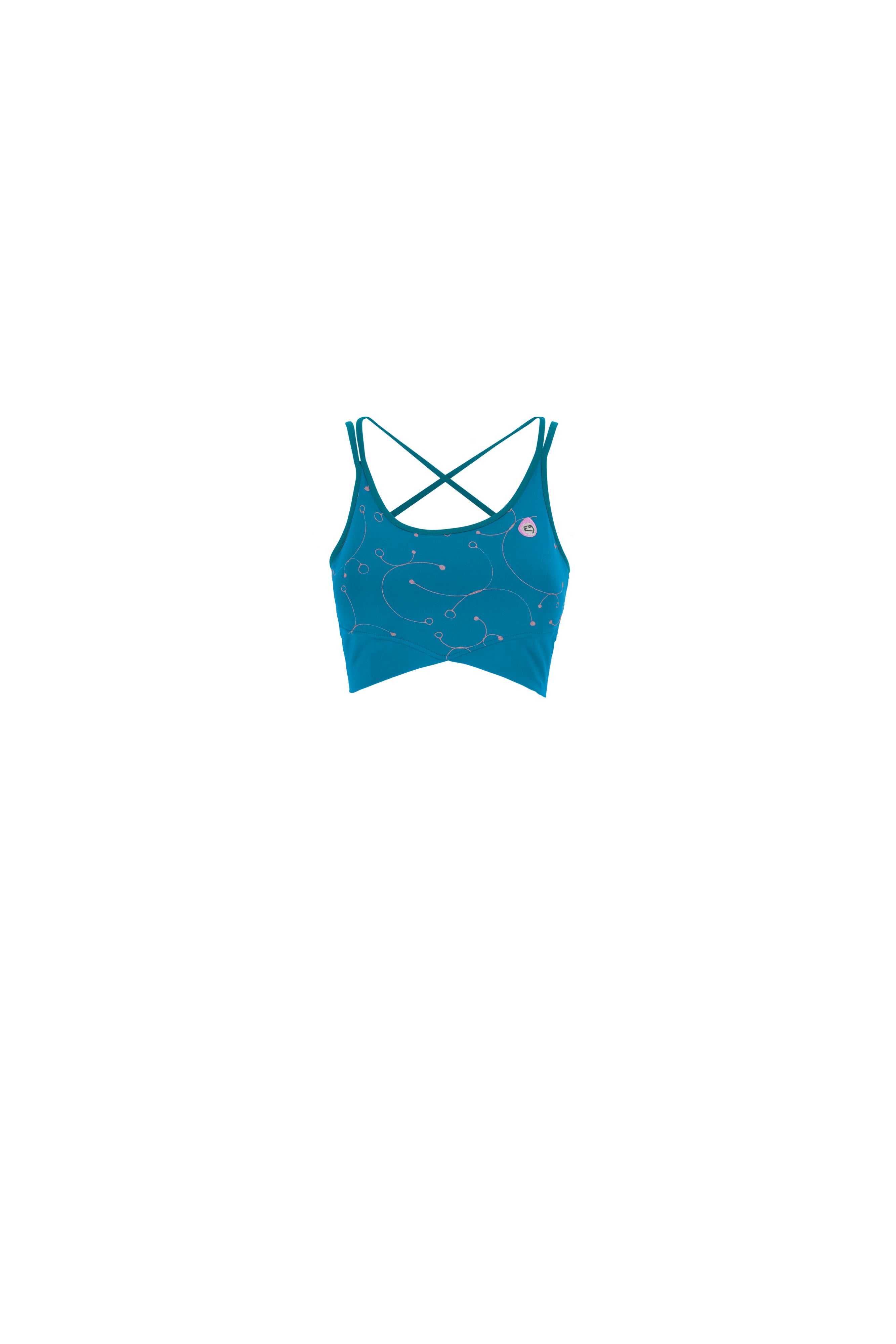 e9-gilli-tank-top-damen-petrol-sport-top-mit-cups image 8