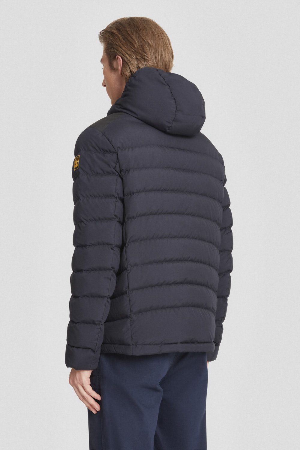 ciesse-piumini-daunenjacke-blau-kurz-mit-kapuze-dwr image 4
