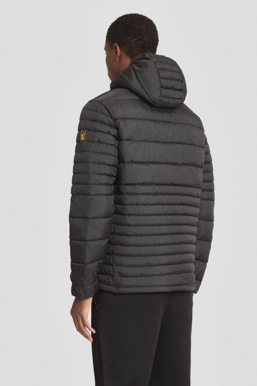 ciesse-outdoor-piumini-steppjacke-schwarz-kapuze-dwr image 4