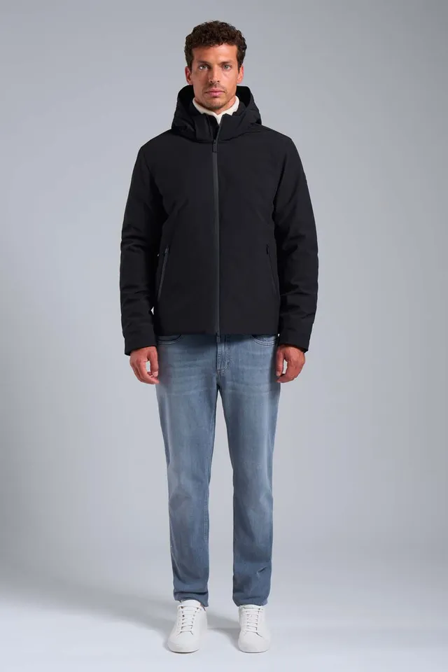 ciesse-herring-softshelljacke-schwarz-herren-mit-kapuze image 1