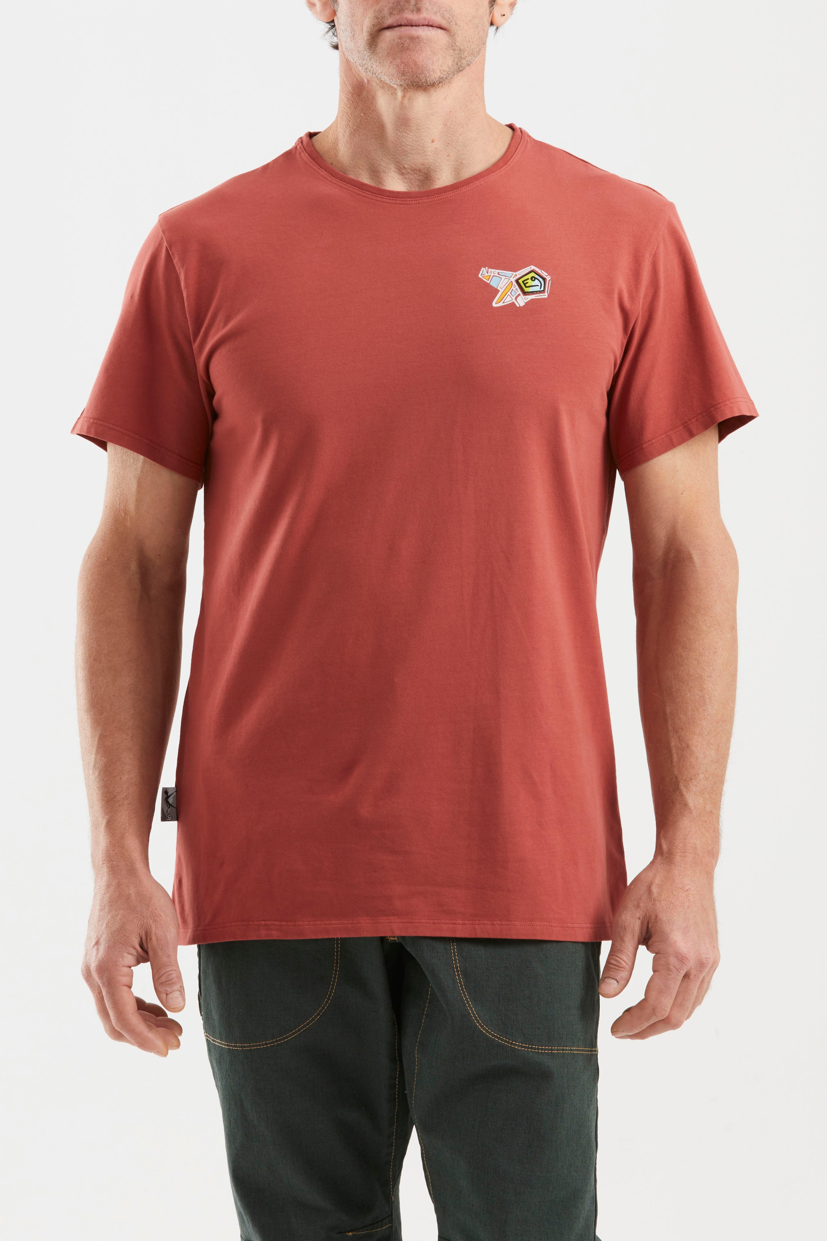 e9-onemove-t-shirt-bio-baumwolle-logo-regular-fit image 1