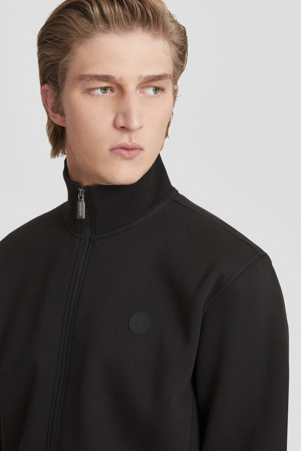 ciesse-felpe-sweatjacke-schwarz-baumwolle-zip image 3