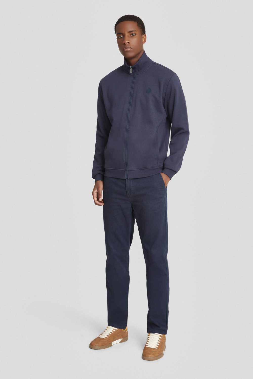 ciesse-outdoor-felpe-sweatjacke-blau-mit-reissverschluss-baumwolle image 2