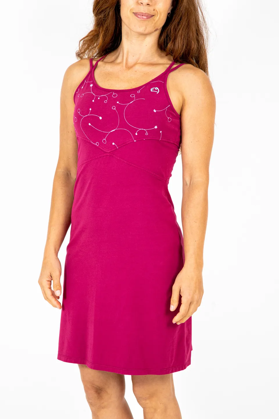 e9-maya-kleid-magenta-gr-m-bio-baumwolle image 1