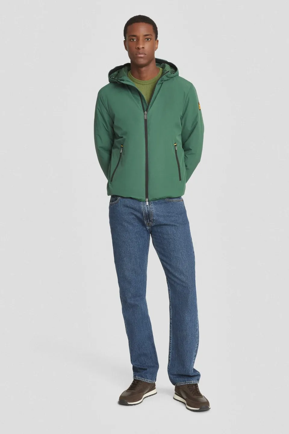 ciesse-winterjacke-steppjacke-gr-n-kapuze-polyester-dwr image 1
