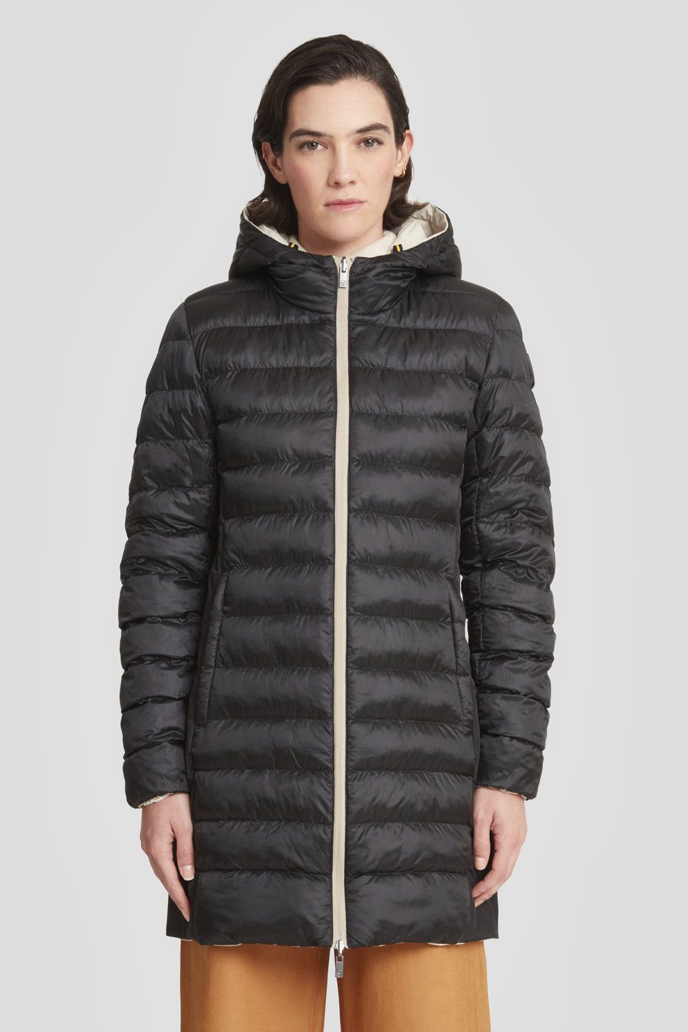 ciesse-outdoor-piumini-daunenjacke-wendbar-beige-schwarz image 2