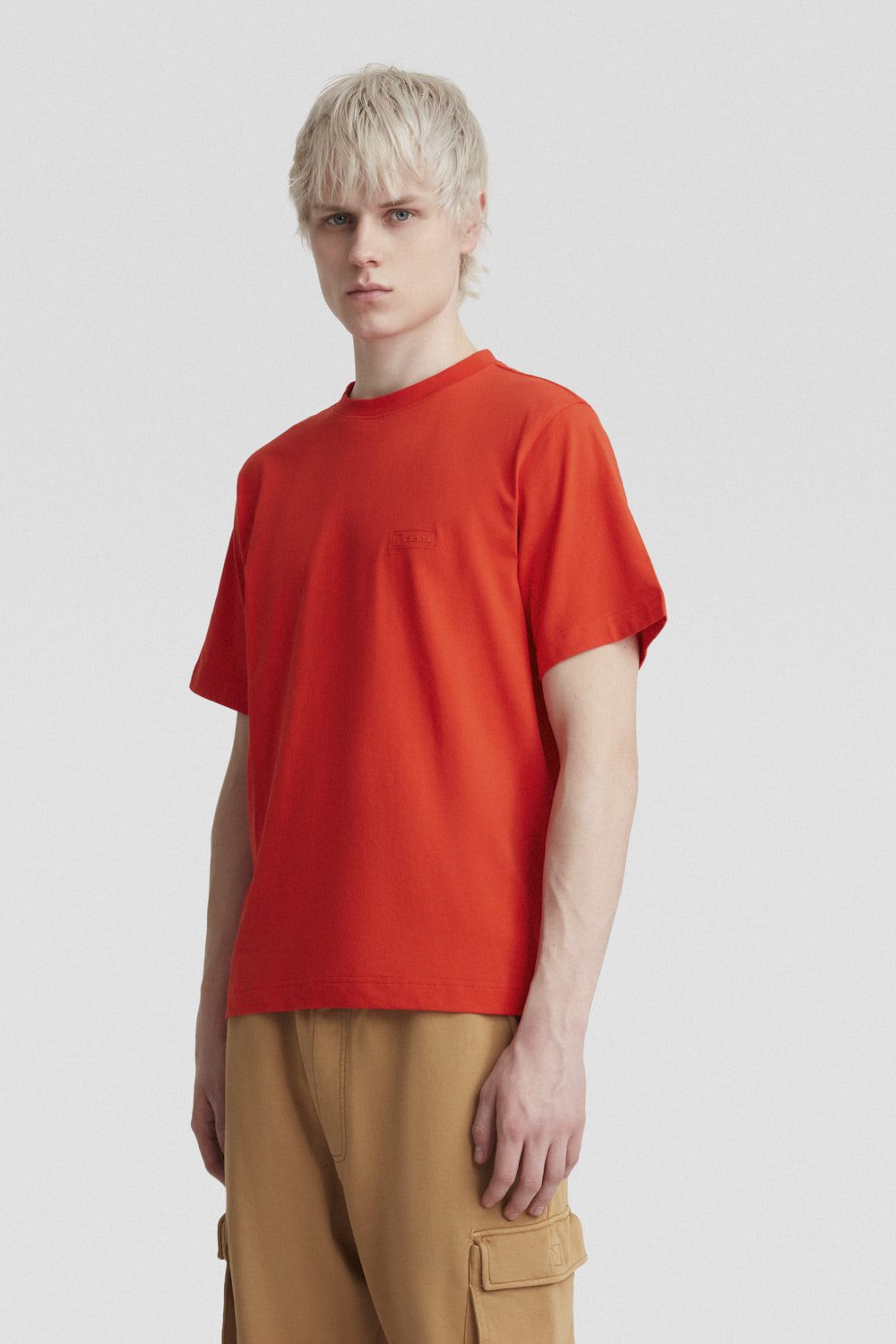 ciesse-t-shirt-girocollo-rot-baumwolle-logo image 2